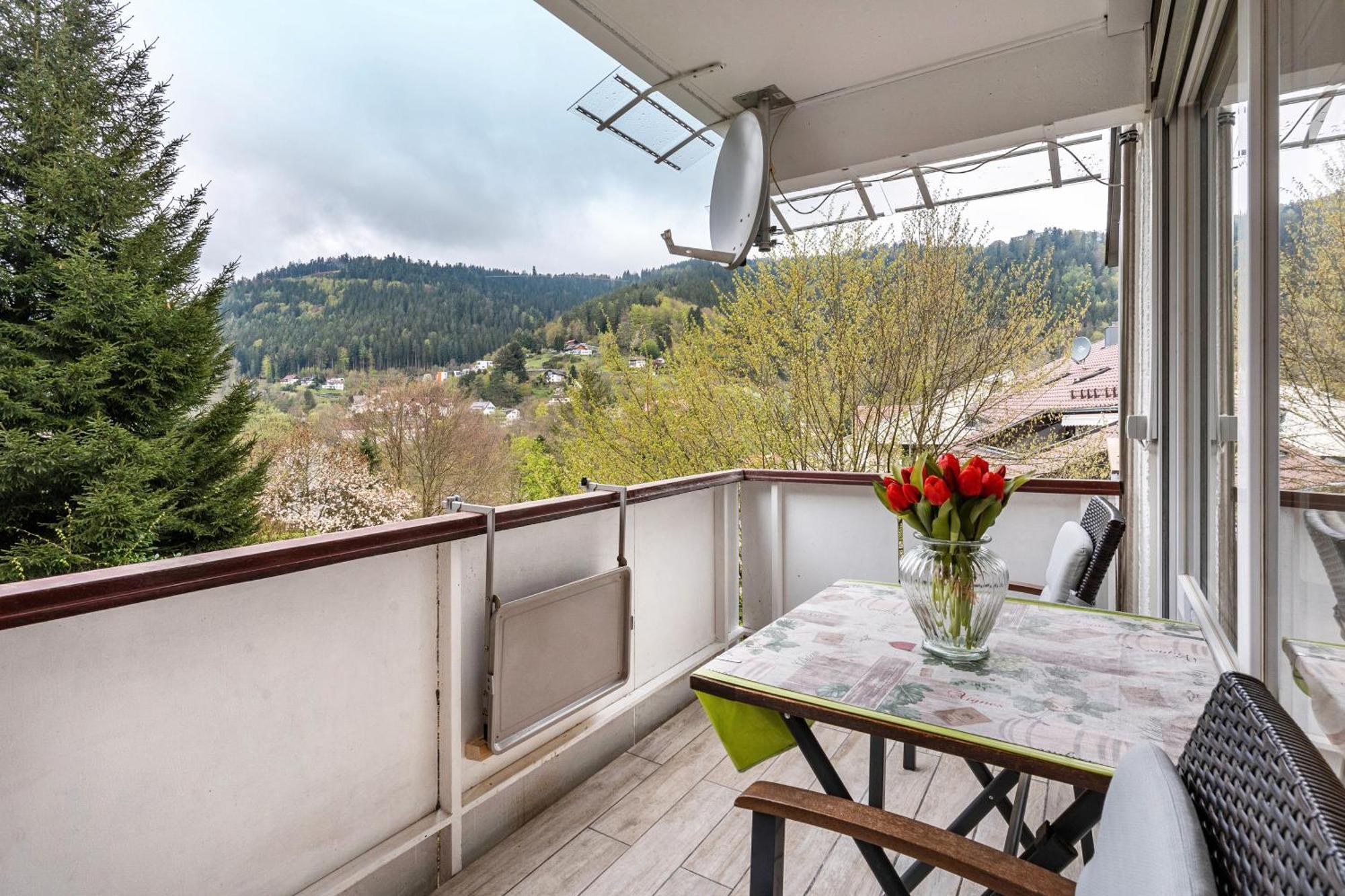 Ferienwohnung Tannenwald Bad Wildbad Dış mekan fotoğraf